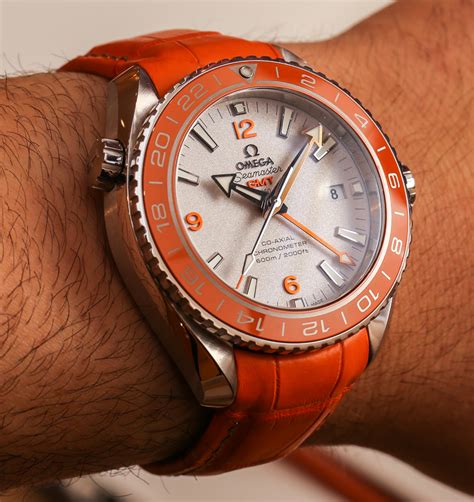 omega seamaster planet ocean titanium 42mm|omega planet ocean orange bezel.